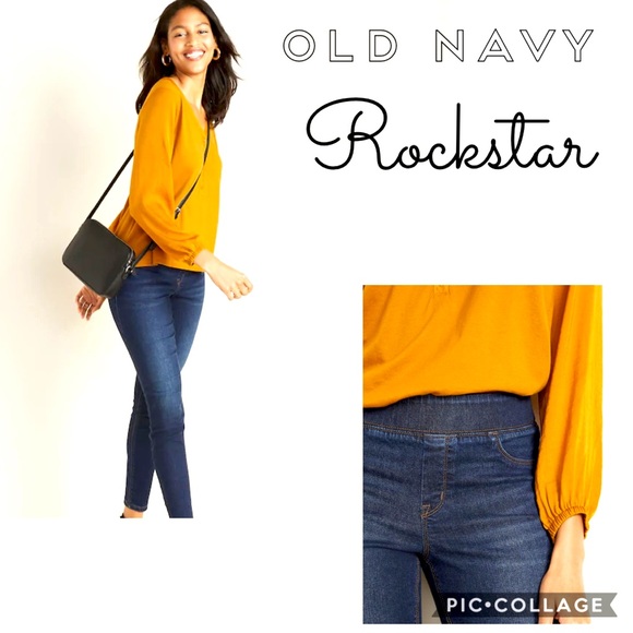 Old Navy Denim - Old Navy Rockstar Mid Rise Jeggings